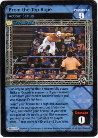 From the Top Rope (Throwback)